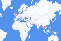 Flights from Phú Quốc, Vietnam to Cardiff, Wales