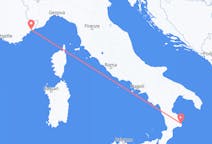 Loty z miasta Crotone do miasta Nicea