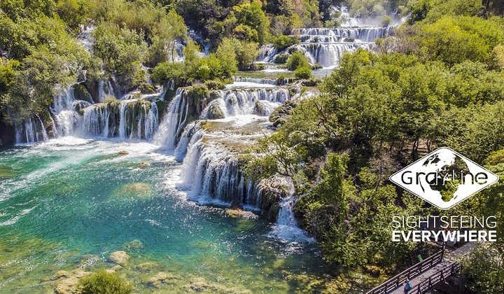 Dagtour naar Krka-watervallen vanuit Split of Trogir