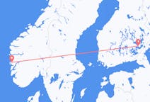 Flights from Savonlinna, Finland to Bergen, Norway