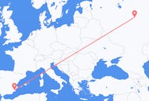 Flights from Nizhny Novgorod, Russia to Murcia, Spain