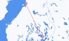 Fly fra Oulu til Savonlinna