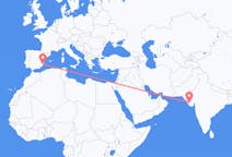 Flights from Jamnagar, India to Alicante, Spain