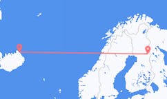 Flyg från Thorshofn, Island till Kuusamo, Finland