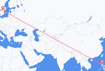 Flyreiser fra Manila, Filippinene til Linköping, Sverige