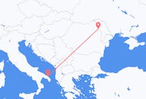 Flyg från Brindisi, Italien till Iași, Rumänien