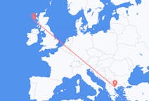 Flights from Thessaloniki, Greece to Barra, the United Kingdom