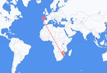Flyrejser fra Maputo til Porto