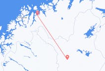 Flights from Sørkjosen, Norway to Kittilä, Finland