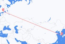 Flights from Tsushima, Japan to Lappeenranta, Finland