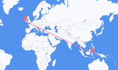 Flyreiser fra Luwuk, Indonesia til County Kerry, Irland