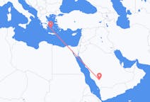 Flights from Bisha, Saudi Arabia to Plaka, Milos, Greece