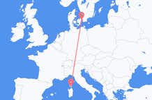 Flights from Figari to Copenhagen