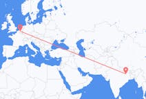 Flyreiser fra Patna, India til Brussel, Belgia