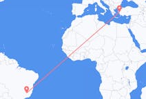Flights from Belo Horizonte, Brazil to İzmir, Turkey