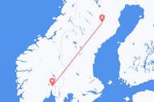 Flights from Lycksele to Oslo