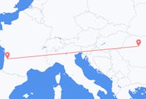 Flyreiser fra Targu Mures, Romania til Bordeaux, Frankrike