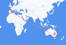 澳大利亚出发地 納蘭德拉飞往澳大利亚目的地 阿利坎特的航班
