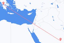Vols depuis la ville de Riyad vers la ville de Patras