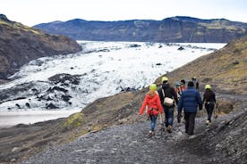 Glacier Walk e South Coast Tour de microônibus de Reykjavik