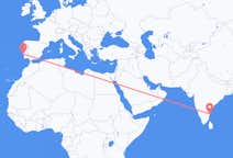 Flyrejser fra Chennai til Lissabon