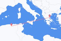 Flyg från Sétif till Volos