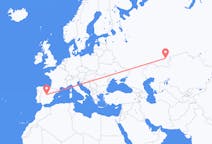Flights from Madrid, Spain to Magnitogorsk, Russia