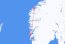 Flights from Haugesund, Norway to Volda, Norway