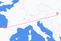 Flug frá Debrecen, Ungverjalandi til Bilbao, Spáni