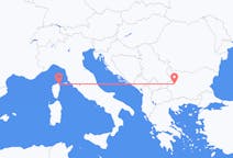Loty z Sofia, Bułgaria do Bastii, Francja