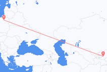 키르기스스탄발 오시, 폴란드행 시마니 (슈차이트노) 항공편