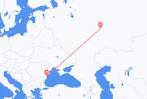 Flyreiser fra Kazan, Russland til Constanța, Romania