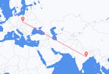 Flyg från Jhārsuguda, Indien till Katowice, Polen