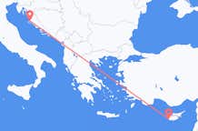 Flyreiser fra Zadar, til Páfos