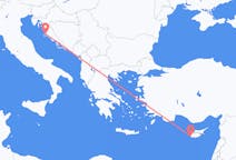 Flights from Zadar, Croatia to Paphos, Cyprus
