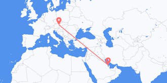 Flyrejser fra Bahrain til Østrig