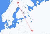 Flights from Voronezh, Russia to Pajala, Sweden