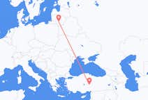 Flights from Kayseri to Kaunas