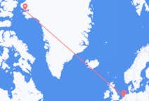 Voos de Amesterdão, Holanda para Qaanaaq, Groenlândia