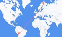 Vuelos de Uyuni, Bolivia a Rovaniemi, Finlandia