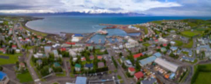 Parhaat loma-asunnot Húsavíkissa, Islannissa