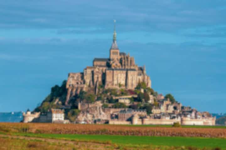 Satamaretket Le Mont-Saint-Michelissä Ranskassa