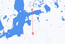 Flyg från Helsingfors till Vilnius