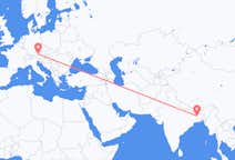 Flyreiser fra Rajshahi, til Salzburg