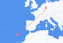 Flights from Frankfurt to Funchal