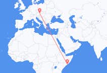 Flyrejser fra Mogadishu til Wien
