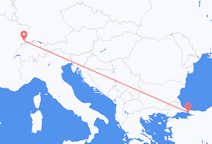 Flyrejser fra Istanbul til Mulhouse