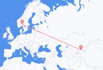 Flyrejser fra Bisjkek til Oslo