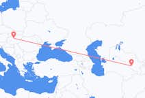 Flyreiser fra Bukhara, til Budapest