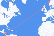Flyreiser fra Liberia, til Bergen